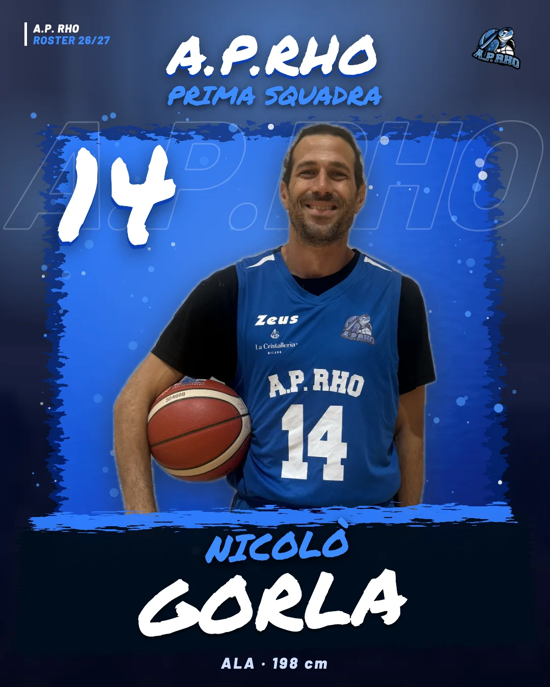 Nicolò Gorla, numero 14, Ala - A.P. Rho